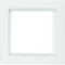 Q.3 Single horizontal/vertical white velvet frame
