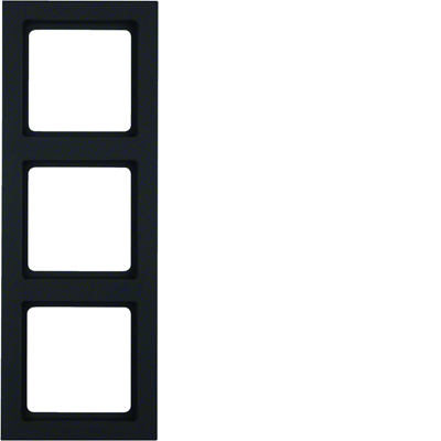 Q.3 Triple frame anthracite, velvet