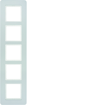 Q.7 5-fold aluminum velvet lacquered frame