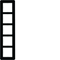 Q.7 5-fold black glass frame