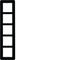 Q.7 5-fold black glass frame