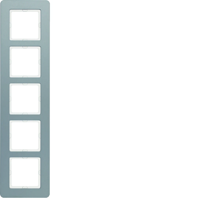 Q.7 Aluminum 5-gang frame