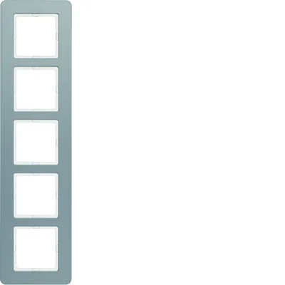 Q.7 Aluminum 5-gang frame