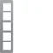 Q.7 Aluminum 5-gang frame