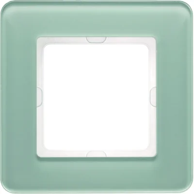 Q.7 Cornice singola, vetro bianco