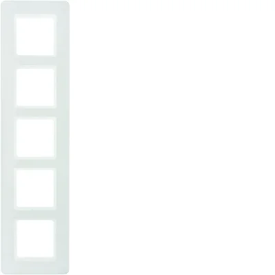 Q.7 Estructura 5 paneles lacado terciopelo blanco