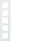 Q.7 Estructura 5 paneles lacado terciopelo blanco