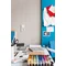 Q.7 Single anthracite velvet lacquered frame