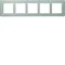 Q.7 Telaio a 5 posti orizzontale in acciaio inox