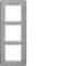 Q.7 Telaio verticale in acciaio inossidabile a 3 posti