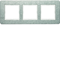 Q.7 Triple horizontal stainless steel frame