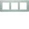 Q.7 Triple horizontal stainless steel frame