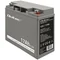 Qoltec AGM-Batterie | 12 V | 17 Ah | Wartungsfrei | Effizient | Langlebig | Für USV, Roller