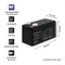 Qoltec AGM Battery | 12V | 1.3Ah | Maintenance-free | Efficient | LongLife | for UPS, scales, cash registers