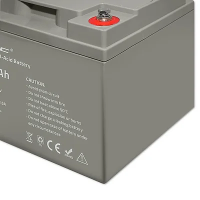 Qoltec AGM Battery | 12V | 45Ah | Maintenance-free | Powerful | LongLife | for UPS, camper, boat, furnace