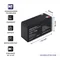 Qoltec AGM Battery | 12V | 7Ah | Maintenance-free | Efficient | LongLife | for UPS, security