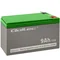 Qoltec AGM Battery | 12V | 9Ah | Maintenance-free | Efficient | LongLife | for UPS, security