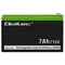Qoltec Akumulator AGM | 12V | 7Ah | Bezobsługowy | Wydajny | LongLife | do UPS, security