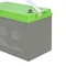 Qoltec Deep Cycle Gel Battery | 12V | 100Ah | 30.5kg | Maintenance-free | Professional | LongLife | PV, UPS, camper