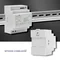 Qoltec DIN Rail Power Supply | 92W | 24V | 3.83A | Gray