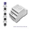 Qoltec DIN-Schienen-Netzteil | 60 W | 24 V | 2,5 A | Grau