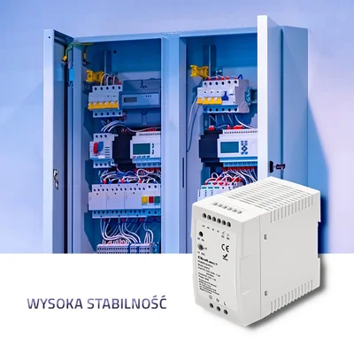 Qoltec DIN-Schienen-Netzteil | 96 W | 24 V | 4 A | Weiß | Schlank