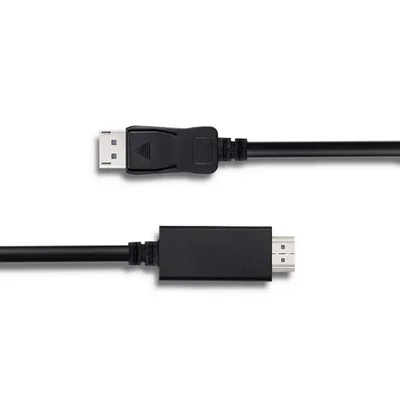 Qoltec DisplayPort v1.2 чоловічий | HDMI чоловічий | 5K | 2 м