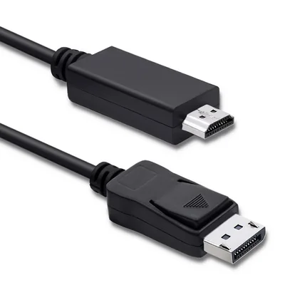 Qoltec DisplayPort v1.2 samec | HDMI samec | 5K | 2m