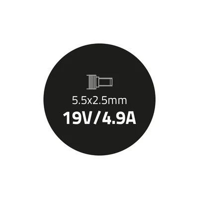 Qoltec Lenovo Laptop-Netzteil 90W | 19V | 4,9A | 5,5*2,5 | + Netzkabel