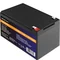 Qoltec LiFePO4 Lithium-Eisenphosphat-Akku | 12,8 V | 12 Ah | 153,6 Wh | BMS
