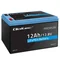 Qoltec LiFePO4 Lithium-Eisenphosphat-Akku | 12,8 V | 12 Ah | 153,6 Wh | BMS