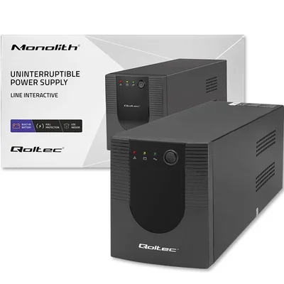 Qoltec Line Interactive USV | Monolith | 1200 VA | 720 W