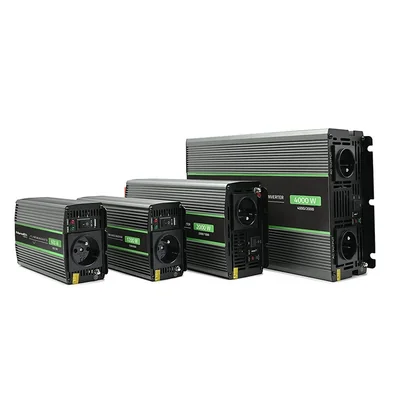 Qoltec Monolith Voltage Converter | 600W | 1200W | 12V to 230V | Pure Sinus