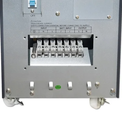 Qoltec Online-USV | Reine Sinuswelle | 10 kVA | 8 kW | LCD | USB