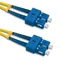 Qoltec SC/UPC Glasfaser-Patchkabel – SC/UPC | Singlemode | 9/125 | G652D | Duplex | 3 m