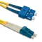 Qoltec SC/UPC - LC/UPC optický patchcord | Singlemode | 9/125 | G652D | Duplex | 3m