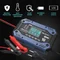 Qoltec Smart charger for STD AGM GEL LiFePO4 batteries | Rectifier with repair function | 12-24V | 10A | LCD | 9-step charging