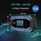 Qoltec Smart charger for STD AGM GEL LiFePO4 batteries | Rectifier with repair function | 12-24V | 10A | LCD | 9-step charging