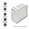 Qoltec Zasilacz na szynę DIN | 60W | 24V | 2.5A | Biały | Slim