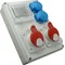 Quadro 1x32A 5p 1x16A 5p 2x250V finestra modulare