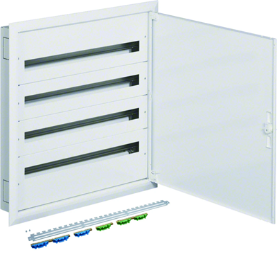 Quadro completo 4x36 moduli + morsetti PE/N IP30/I classe pt.