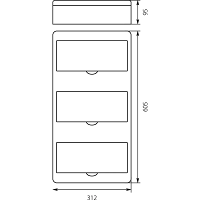 Quadro da parete RN-36 Fala (N+PE)