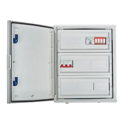 Quadro di connessione AC ermetico IP66 EMITER con scaricatore di sovratensione AC Dehn tipo 2 100A 3F FR 100A fase sys.