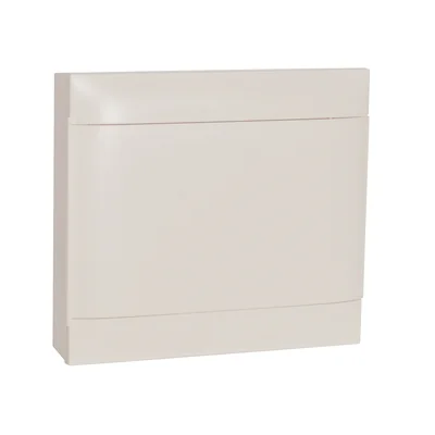 QUADRO DI DISTRIBUZIONE A PARETE PRACTIBOX S 2X18 CON ANTE BIANCA