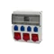Quadro di distribuzione CAJA 15M - prese 16A 5p, 2x32A 5p, 4x230V IP44