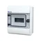 Quadro di distribuzione ermetico RHp-8/Z (con serratura) bianco