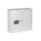 QUADRO ELETTRICO NRL 36 CON SERRATURA E VETRO (4-357) RAL 9003
