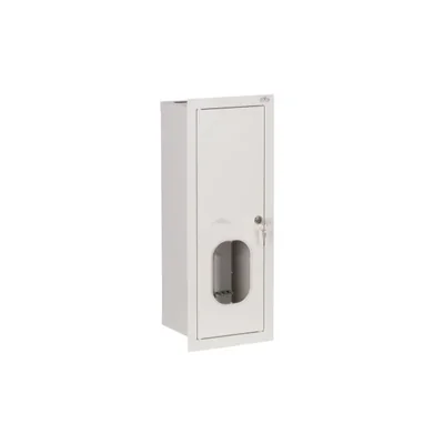 QUADRO ELETTRICO RL 1F 12 CON SERRATURA E VETRO per contatore elettronico RAL 9003