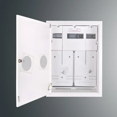 Quadro elettrico RW 14NN O 2T3F+18S 577x423x220; con finestra; z.p.9081; IP30; RAL9003