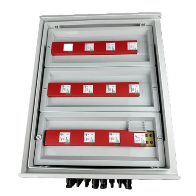 Quadro EMITER IP66 a connessione ermetica con scaricatore di sovratensione DC Dehn 1000V tipo 1+2 12x stringa FV 12x MPPT